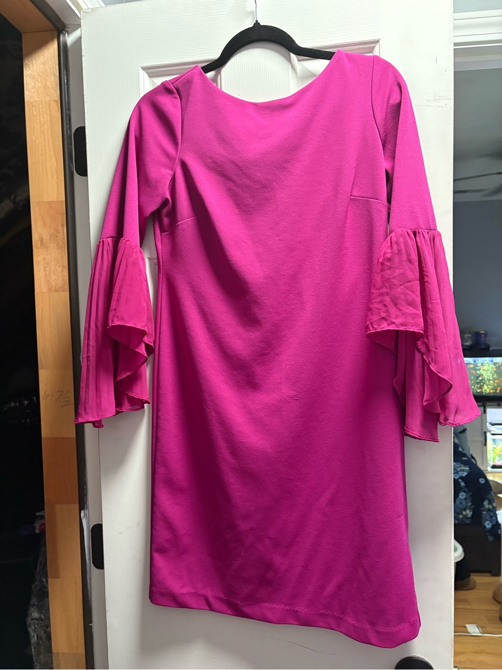 Shelby & Palmer Bright Fuchsia Shift Dress